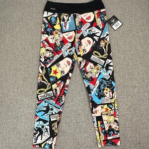 NEW! Nuyu‎ Collection Cropped Capri Yoga Leggings Wonder Woman Small Comics &